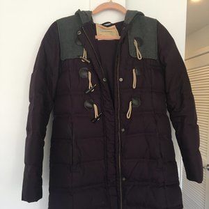 Anthropologie Puffer Coat